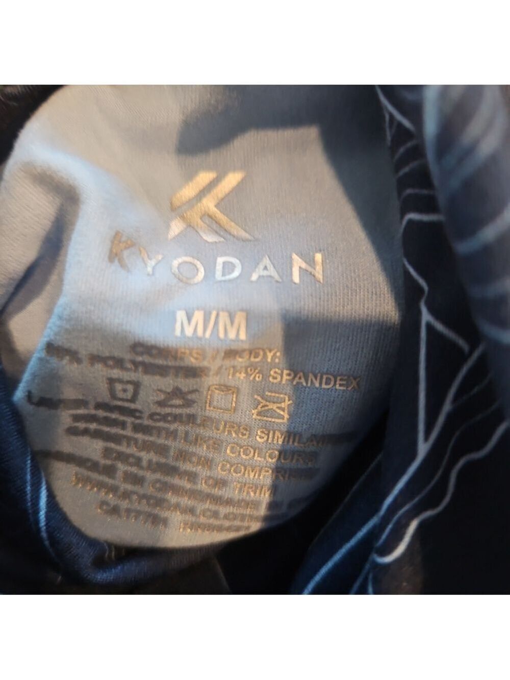 Kyodan Mountain Print Turtleneck Base Layer Top – NWOT – Medium - Picture 3 of 6